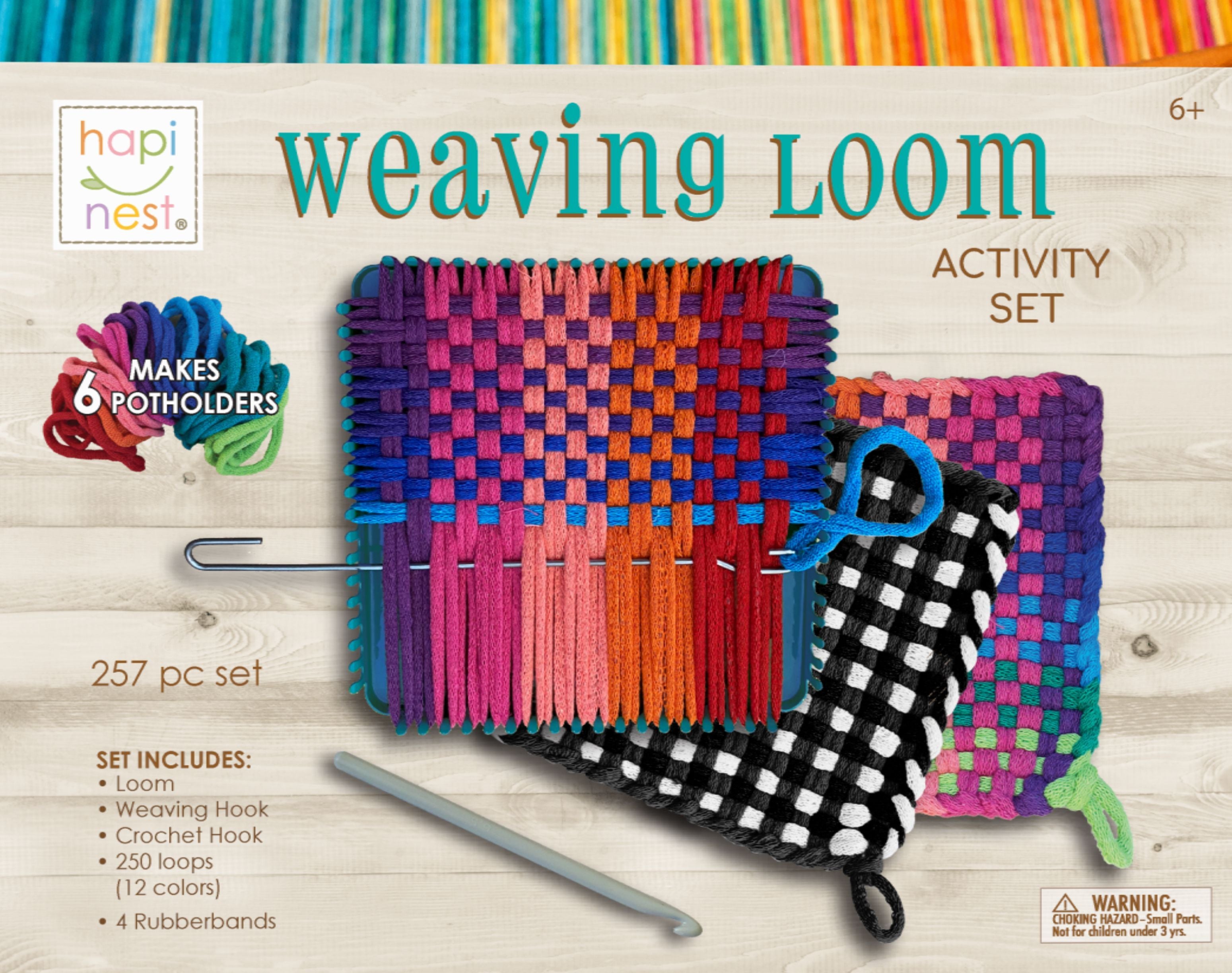 12 Colors Loop Potholder Loops Weaving Loom Loops Weaving Craft