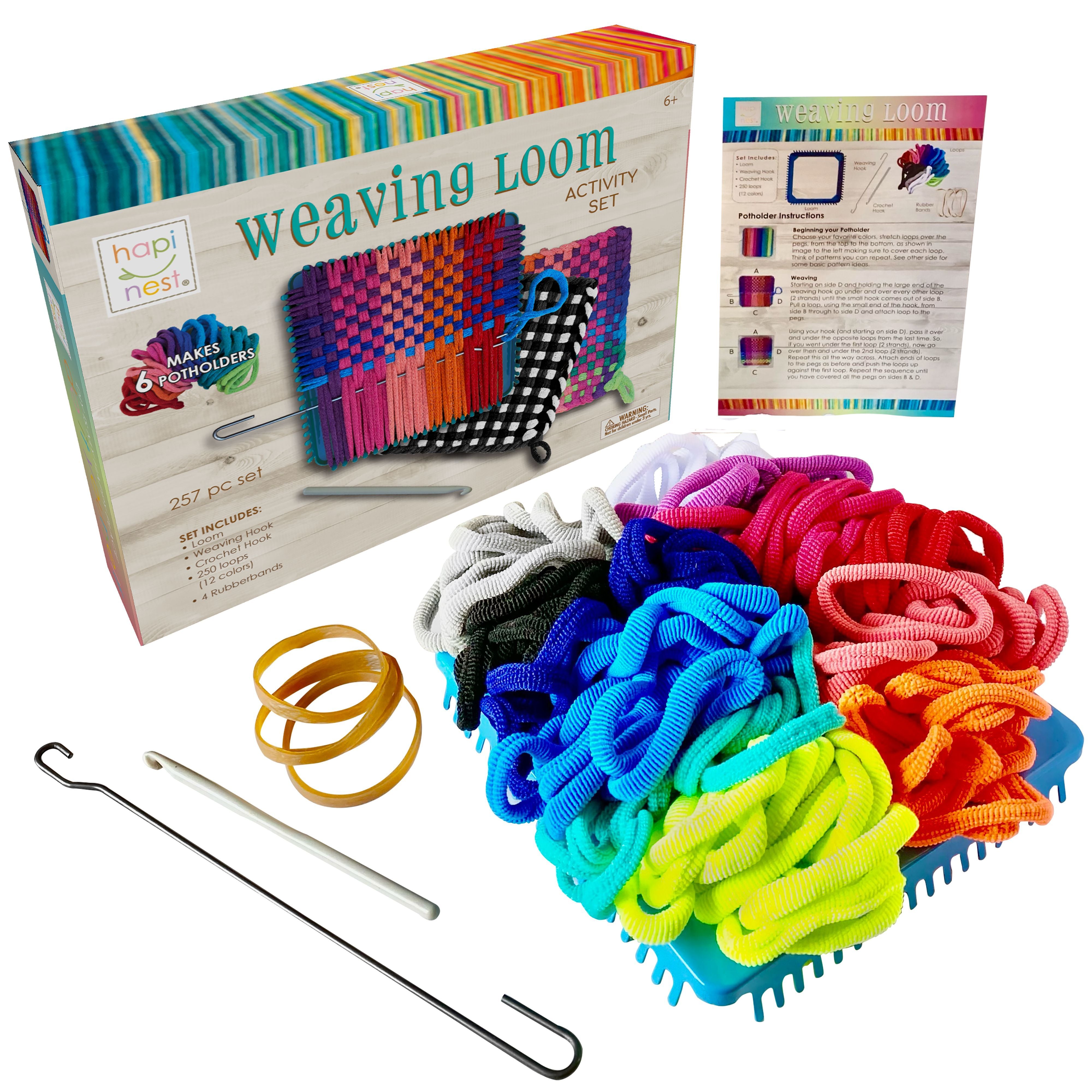 Make Your Own Potholders Weaving Loom Kit