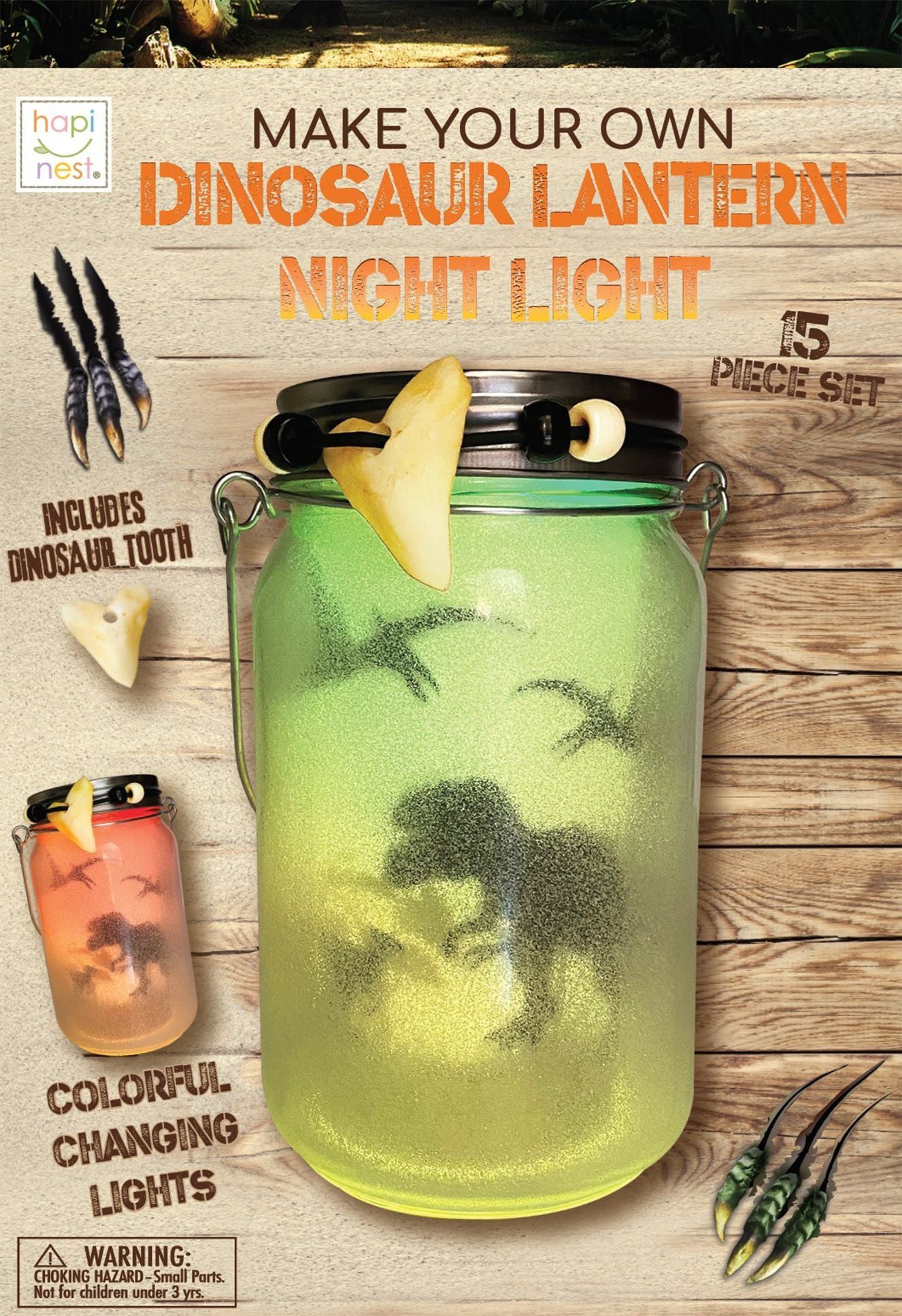 DIY Dinosaur Toy Lantern Night Light Kit