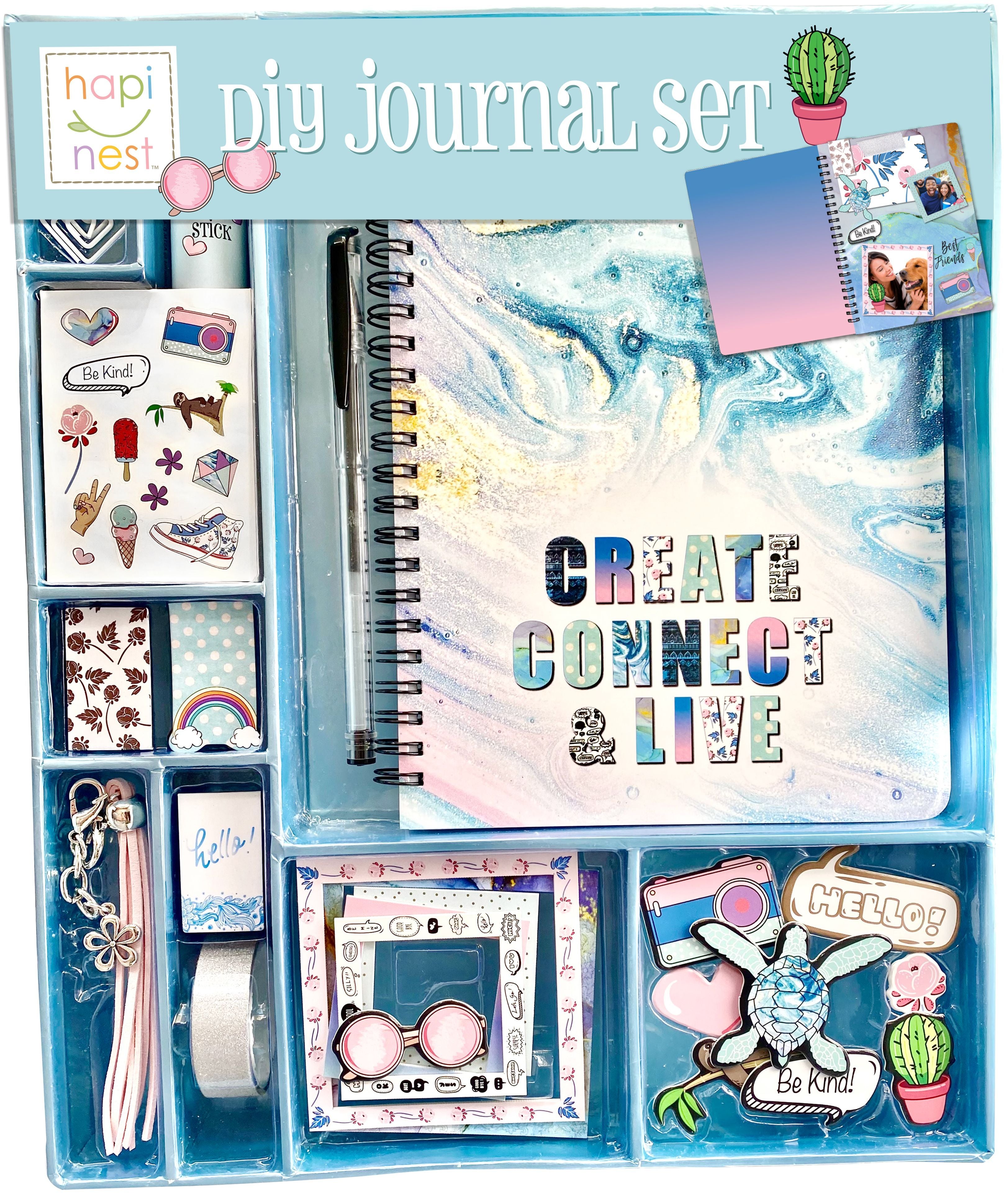 Journaling Kit Teenage Girls Scrapbook Stuff Diary Supplies Set